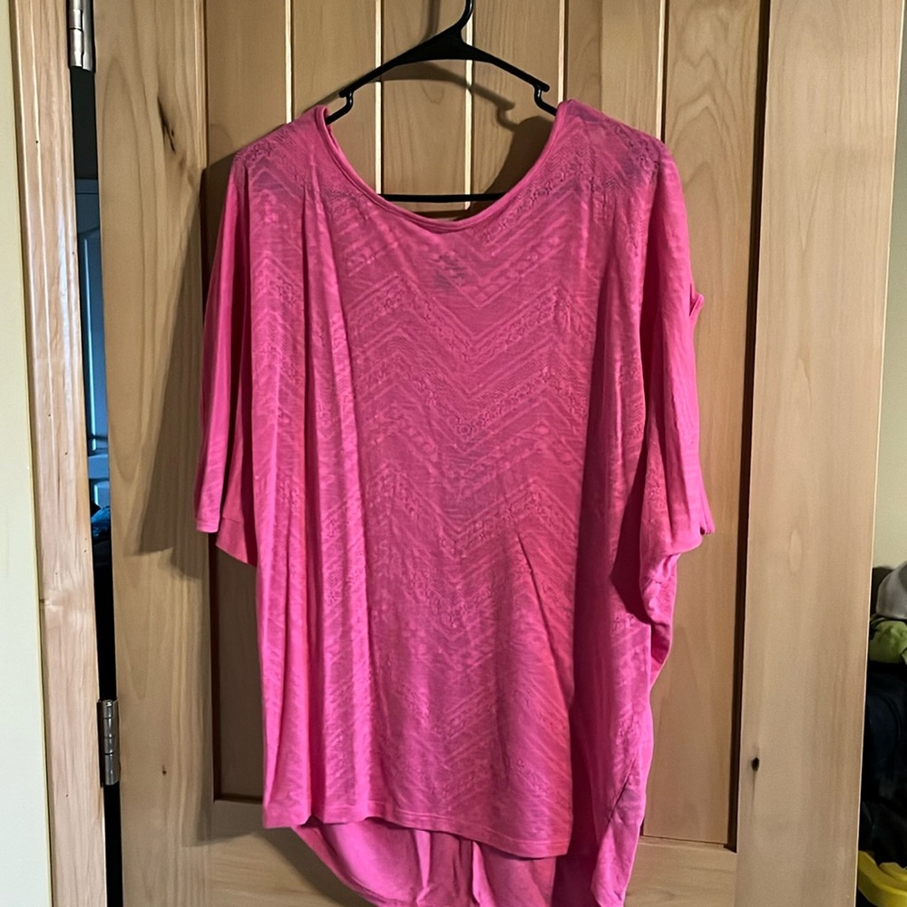 Fun pink oversized shirt